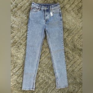 Ganni Classic Denim Mid-Waist Slim Jeans Size 26